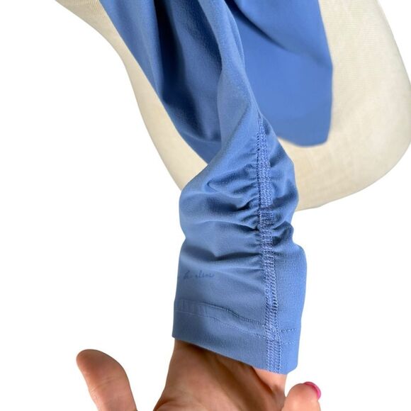 Gymshark X Whitney Simmons Blue V2 Scrunch Butt High Rise Athletic Legging - Picture 11 of 13